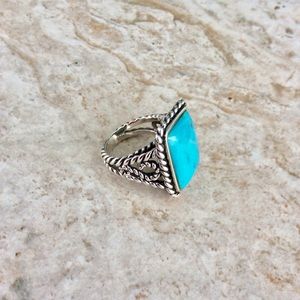 Sterling Silver Navajo Tribal Stone Ring